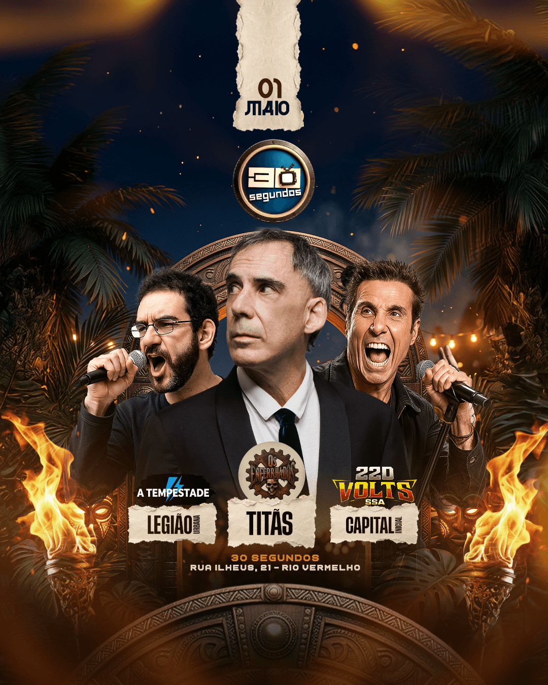 1º de Maio: Enferrujados